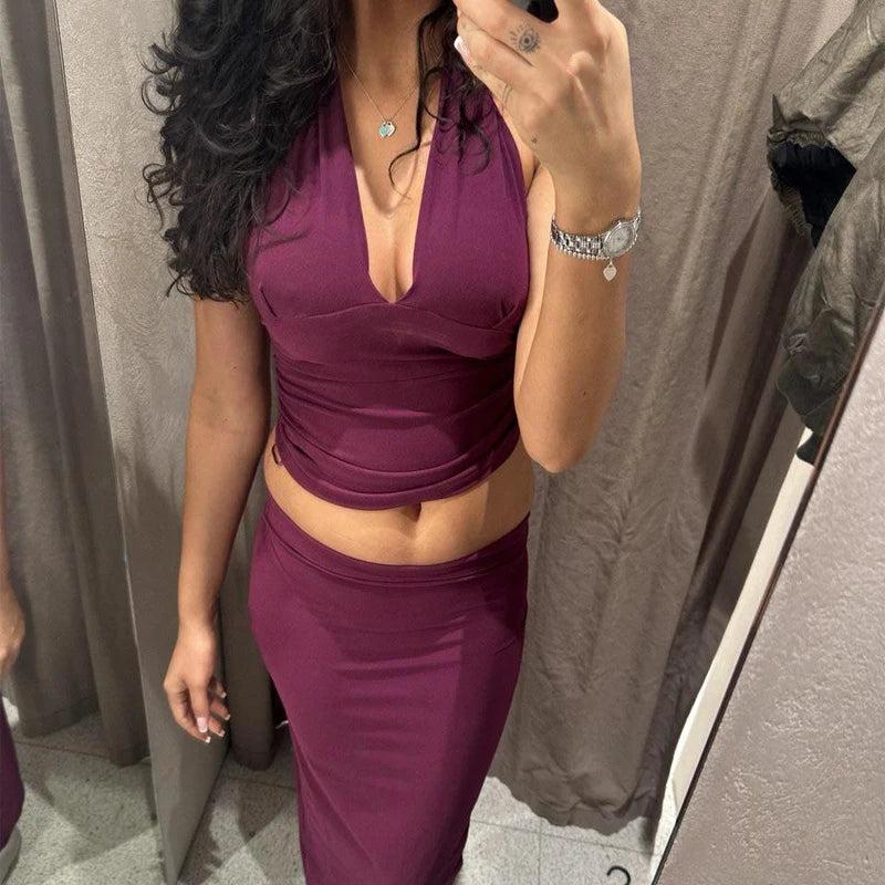 Vestido dos piezas